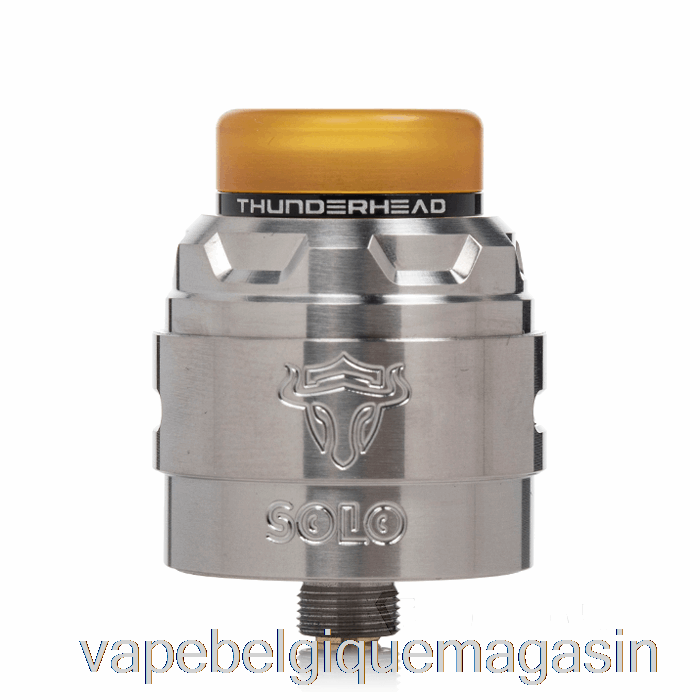 Vape Juice Créations Thunderhead Tauren Solo V1.5 24mm Rda Acier Inoxydable